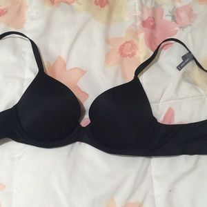 Aerie Sunnie Push up Black bra 34aa NWT